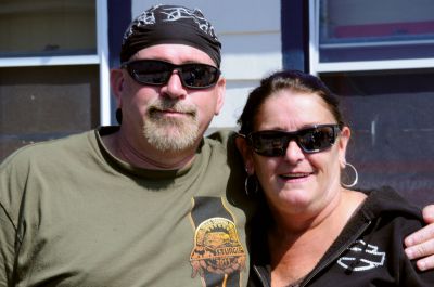 Brad Barrows Bike Run
On Saturday, September 15, dozens of motorcycle riders gathered at Rick’s Tavern in Mattapoisett to participate in the 3rd Annual Brad Barrows Bike Run from Mattapoisett to Bridgewater.  All money raised will be donated to youth sports in the Tri-Town and in Fairhaven.  Photo by Felix Perez.

