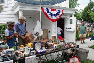 Marion Fair
The First Congregational Church of Marion held its 63rd annual "Traditional Church Fair" on Saturday, July 28 in the Marion village from Front Street to School Street which drew hundreds of attendees. Part block party, part carnival, and part rummage sale, the event was completely entertaining for everyone in attendance. (Photo by Robert Chiarito).
