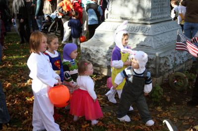 Marion Halloween Parade 2008
The good witches of the Marion Art Center once again led a parade of little ghouls and goblins through the streets of Marion Village on October 31. (Photo by Robert Chiarito).
