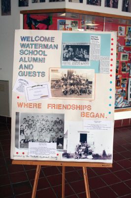Memory Lane
The Second Annual Waterman School Reunion was held at Rochester Memorial School on Saturday, September 13. (Photos by Robert Chiarito).
