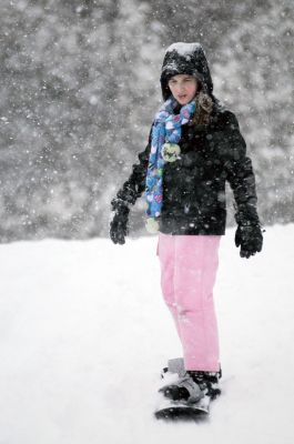 Fresh Powder
Emma Higgins snow boards on some fresh powder at Old Hammond Town School on Saturday January 21st. (photo by Felix Perez)
