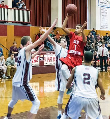 ORR Boys Basketball
ORR Boys basketball lost to Bishop Stang 75 - 71 on Saturday, January 3rd.  The game was played at Bishop Stang. Photos by Ryan Feeney
