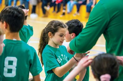 Grade 2 Basketball Playoffs
The Grade 2 basketball playoffs brought out the best in March 10 action at Center School in Mattapoisett. The Warriors earned their spot in the championship game with a big, 10-2 victory over the Heat, while the Knicks advanced to the title game, narrowly edging the Celtics, 10-8. In the final, 10-2, the Warriors defeated the Knicks, 24-14. Photos by Ryan Feeney
