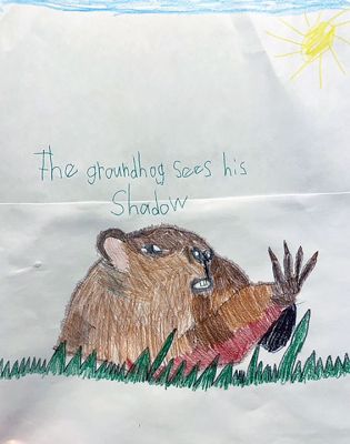 2024 Groundhog Cover Contest
2024 Groundhog Cover Contest entry by Sydney Rathmell
