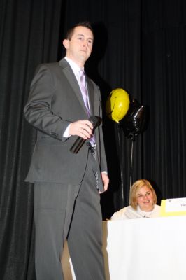 PTA Spelling Bee 2012
MC Michael Rock at the 2012 Mattapoisett PTA Spelling Bee held on March 9th.
