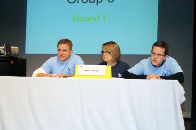 PTA Spelling Bee 2012
Smile Squad; Niel Oliveria, Maggie Valliere & Caleb Morgan at the 2012 Mattapoisett PTA Spelling Bee held on March 9th.
