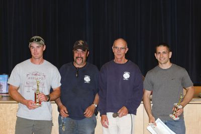 Memorial Day Boat Race
Dan Lawrence and William D. Watling III of Rochester (above left) broke the race record, winning the men’s division with a time of 1:46:59. Amy Hartley-Matteson of Mattapoisett and Katherine Hartley of Rochester (2:11:14) won the women’s division for the third consecutive time – the second time they’ve three-peated. But the day’s biggest champion was 2-year-old Chloe Harding (above right), a cancer survivor who raced with her father, Harrison. Photos by Felix Perez and Nick Walecka.
