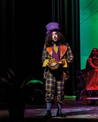Alice in Wonderland
The Old Rochester Regional High School theater group’s production of “Alice in Wonderland” opens on Thursday, November 17, at 7:00 pm. Alice is played by Cattarinha Nunes, while the King is played by Jackson Veugen and the Queen of Hearts by Kathleen Dunn. Photos by Ryan Feeney
