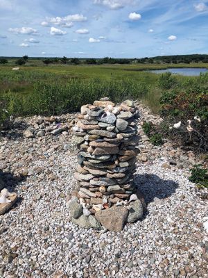 Art on Angelica
Nancy Prefontaine saw this display while kayaking on the east side of Angelica.
