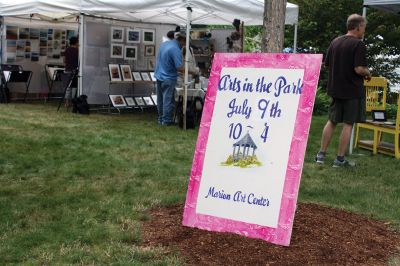 Arts in the Park
This Saturday, July 9, was the annual Arts in the Park event in Marion, sponsored by the Marion Art Center. Local artists display their handcrafted items in Bicentennial Park in the town village, while food vendors, live music, and children’s activities entertain festivalgoers. Photos by Jean Perry
