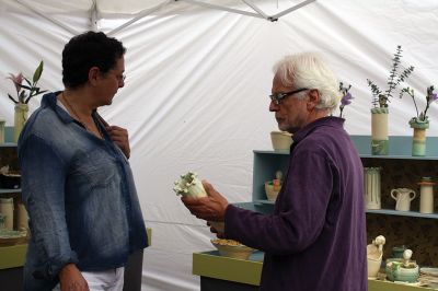 Arts in the Park
This Saturday, July 9, was the annual Arts in the Park event in Marion, sponsored by the Marion Art Center. Local artists display their handcrafted items in Bicentennial Park in the town village, while food vendors, live music, and children’s activities entertain festivalgoers. Photos by Jean Perry
