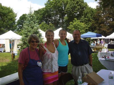 Arts in the Park
Marion’s Arts in the Park found Tri-Town residents braving the heat to check out work from artists and artisans at Bicentennial Park last weekend. Photo by Joan Hartnett-Barry.
