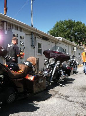 Brad’s Run
Motorcycle enthusiasts and friends of the late Brad Barrows from far and wide gathered on Saturday for the Brad’s Run fundraiser, celebrating the life of the Mattapoisett bar owner and supporting local sports programs, schools, and more. Photos by Marilou Newell. 

