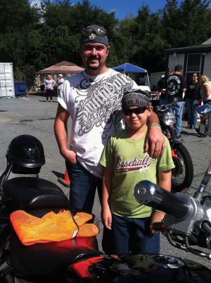 Brad’s Run
Motorcycle enthusiasts and friends of the late Brad Barrows from far and wide gathered on Saturday for the Brad’s Run fundraiser, celebrating the life of the Mattapoisett bar owner and supporting local sports programs, schools, and more. Photos by Marilou Newell. 
