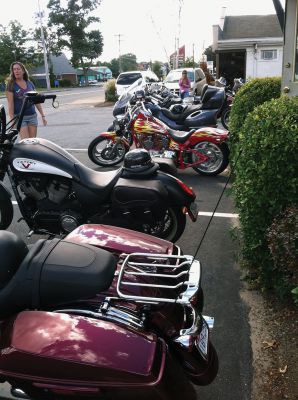 Brad’s Run
Motorcycle enthusiasts and friends of the late Brad Barrows from far and wide gathered on Saturday for the Brad’s Run fundraiser, celebrating the life of the Mattapoisett bar owner and supporting local sports programs, schools, and more. Photos by Marilou Newell. 
