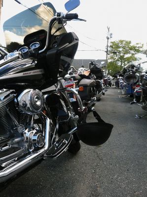 Brad’s Run
Motorcycle enthusiasts and friends of the late Brad Barrows from far and wide gathered on Saturday for the Brad’s Run fundraiser, celebrating the life of the Mattapoisett bar owner and supporting local sports programs, schools, and more. Photos by Marilou Newell. 
