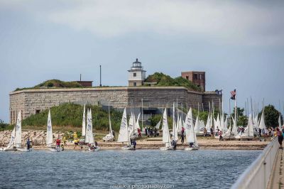 Buzzards Bay c420
The first ever Buzzards Bay c420 championship was one of the biggest c420 regattas the class has seen in its history. The massive fleet of 173 boats was stored away in the beautiful Ft. Taber Park with The Community Boating Center of New Bedford running the show.
