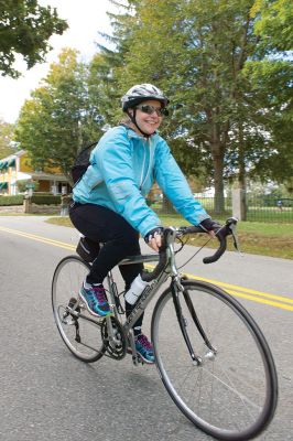 Buzzards Bay Watershed Ride 
It was a windy ride for the 120 participants of the 9th Annual Buzzards Bay Watershed Ride on October 4. From Westport to Falmouth, cyclists rode either the 75-mile or 35-mile route to raise funds for the Buzzards Bay Coalition, bringing in nearly $90,000. Riders paused at Eastover Farm in Rochester for a lunch break before continuing on for the remaining 35 miles. Photos by Colin Veitch
