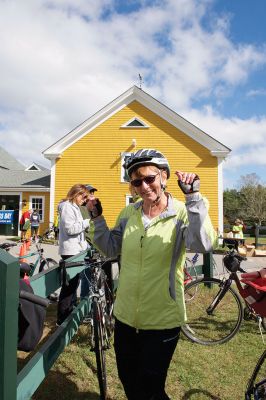 Buzzards Bay Watershed Ride 
It was a windy ride for the 120 participants of the 9th Annual Buzzards Bay Watershed Ride on October 4. From Westport to Falmouth, cyclists rode either the 75-mile or 35-mile route to raise funds for the Buzzards Bay Coalition, bringing in nearly $90,000. Riders paused at Eastover Farm in Rochester for a lunch break before continuing on for the remaining 35 miles. Photos by Colin Veitch
