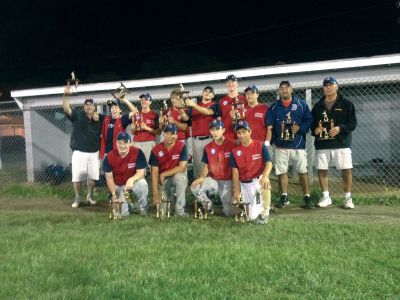 Gateway Babe Ruth
The  2012 Gateway Babe Ruth 15 year old Invitational Champs from the towns of Mattapoisett, Marion down to Wareham and Bourne. Back Left to Right: Coach Joe Lemieux, Nate Aldrich, Richie Semple, Owne Braley, Brent Rezendes, James Leidhold, Stephen Gouin, Coach Chris Gouin and Coach Neil Balboni. Front Row left to Right: James Cronin, Cy Bariteau, Jack McGrath and Bobbi Balboni.
