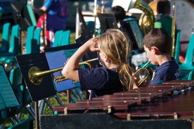 Band Blast 
The Sippican School held its annual Band Blast concert on Thursday, June 14, 2012, on the front lawn of the school.  The day featured music from all the bands at the Sippican School, as well as activities like a mechanical bull ride, dunk tank, lawn games, and a bounce house.  Photo by Eric Tripoli.   
