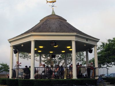 Mattapoisett Band Concert
The Mattapoisett Band Concert, a diverse group of musicians from the Tri-Town area, performed at the Town Gazebo on Wednesday, July 6. The performance included showtunes compilations from The Sound of Music and West Side Story. Photo by Shawn Sweet.
