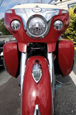 Brad Barrows Ride
The annual Brad Barrows Ride took place on Saturday, September 19, with around 60 to 70 participants riding on roughly 40 motorcycles. The fundraiser proceeds go to fund local youth sports, a cause that was dear to the late Barrows’ heart. Barrows was the owner of the bad “Brad’s” in Mattapoisett until his death in 2007. Photos by Colin Veitch
