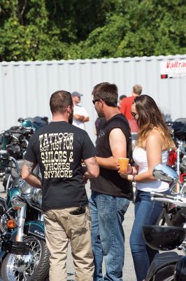 Brad Barrows Ride
The annual Brad Barrows Ride took place on Saturday, September 19, with around 60 to 70 participants riding on roughly 40 motorcycles. The fundraiser proceeds go to fund local youth sports, a cause that was dear to the late Barrows’ heart. Barrows was the owner of the bad “Brad’s” in Mattapoisett until his death in 2007. Photos by Colin Veitch
