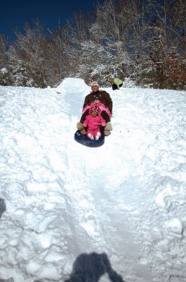 Blizzard of 2013
One of the fun sides of snow, sledding! Photo by Felix Perez
