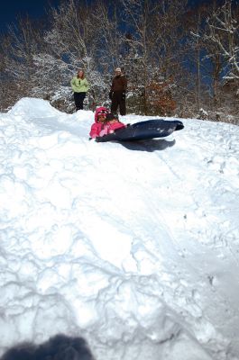 Blizzard of 2013
One of the fun sides of snow, sledding! Photo by Felix Perez
