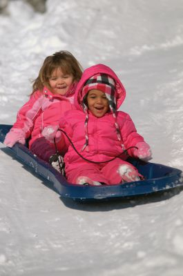 Blizzard of 2013
One of the fun sides of snow, sledding! Photo by Felix Perez
