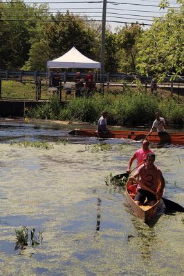 Rochester Boat Race
A gorgeous Memorial Day morning greeted competitors in the annual Rochester Boat Race that navigated a course from Rochester down the Mattapoisett River to its finish area at Route 6 and River Road. Photos by Mick Colageo
