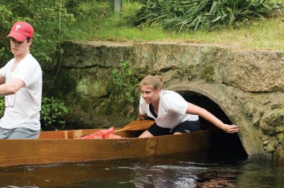 River Race
Sixty-five teams raced from Grandma Hartley's Reservoir on Snipatuit Road in Rochester to the Herring Weir on River Road at Route 6 in Mattapoisett this Memorial Day, May 30, 2011. Sean Shaw and CJ Hedges won the open division in 1:47:39. Photo by Felix Perez.
