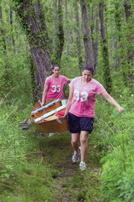 River Race
Sixty-five teams raced from Grandma Hartley's Reservoir on Snipatuit Road in Rochester to the Herring Weir on River Road at Route 6 in Mattapoisett this Memorial Day, May 30, 2011. Sean Shaw and CJ Hedges won the open division in 1:47:39. Photo by Felix Perez.
