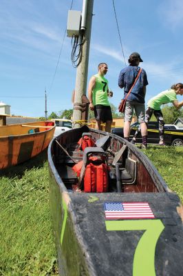 Rochester Memorial Day Boat Race
A dry month of May resulted in shallow water and slower times in the Rochester Memorial Day Boat Race, but Monday’s delivery of ideal weather conditions brought smiles to competitors, organizers and spectators at the finishing area along the Mattapoisett River at Route 6. Photos by Mick Colageo
