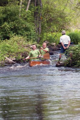 2015 Rochester Memorial Day Boat Race
There were 66 teams that raced their way through Rochester and Mattapoisett in the 2015 Rochester Memorial Day Boat Race on May 25. Participants say Church Falls is always the trickiest spot, but around every bend is another challenge to keep on paddling through. Photos by Felix Perez
