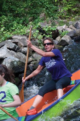 2015 Rochester Memorial Day Boat Race
There were 66 teams that raced their way through Rochester and Mattapoisett in the 2015 Rochester Memorial Day Boat Race on May 25. Participants say Church Falls is always the trickiest spot, but around every bend is another challenge to keep on paddling through. Photos by Felix Perez
