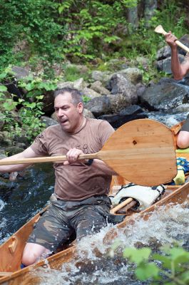 2015 Rochester Memorial Day Boat Race
There were 66 teams that raced their way through Rochester and Mattapoisett in the 2015 Rochester Memorial Day Boat Race on May 25. Participants say Church Falls is always the trickiest spot, but around every bend is another challenge to keep on paddling through. Photos by Felix Perez
