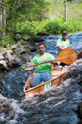 2015 Rochester Memorial Day Boat Race
There were 66 teams that raced their way through Rochester and Mattapoisett in the 2015 Rochester Memorial Day Boat Race on May 25. Participants say Church Falls is always the trickiest spot, but around every bend is another challenge to keep on paddling through. Photos by Felix Perez
