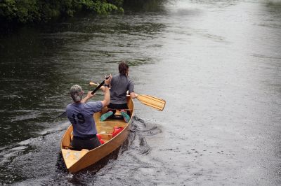 Rochester Memorial Day Boat Race
It rained, again, for the Rochester Memorial Day Boat Race on Monday, May 29, but that never stops the participants from paddling the 14 miles of the Mattapoisett River that winds from Grandma Hartley’s Reservoir in Snipatuit Pond in Rochester all the way to the Herring Weir in Mattapoisett off River Road and Route 6. This was the 83rd year of the Tri-Town tradition. Photos by Jean Perry
