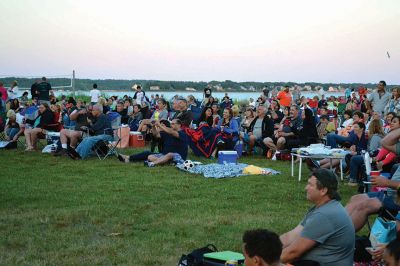 BonJourney
Hundreds packed the grounds at Silvershell Beach in Marion on Saturday, July 12 to see “BonJourney” perform at the Marion Police Brotherhood annual Summer Concert. Local young guitarist Aaron Norcross Jr. and Patrick Fitzsimmons of Vermont also performed. Photos by Jean Perry
