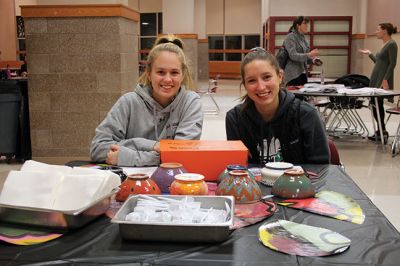 Project Empty Bowls
The Ceramics and Art I students at ORRHS created these one-of-a-kind bowls to serve up hot soup during the school’s first ever Project Empty Bowls fundraiser on November 29. The Empty Bowls Project is an international grassroots effort to raise funds and awareness of hunger. Proceeds from the event will go towards helping local folks in need put food in their families’ bowls. Photo by Jean Perry
