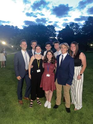 Boys & Girls State
Over the past week, seven students from the Old Rochester Class of 2022 attended the American Legion and American Legion Auxiliary's annual Boys & Girls State program. This prestigious program selects students from across the commonwealth to study civics, electoral politics, law, and a variety of other topics. The program serves to educate these future voters on the critical role they will serve in their post-college careers and to promote healthier civic participation. 
