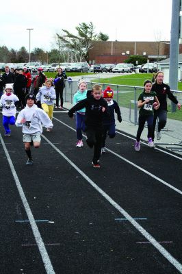 3rd Annual Bulldog Dash
Almost 200 runners and walkers braved the autumn wind chill to turn out for the third annual ORR Bulldog Dash on Saturday, November 24. The dash was held to raise funds for the purchase of an Automated External Defibrillator (AED) for the athletic department as well as to purchase equipment for the Cross Country teams. Photos by Paul Lopes
