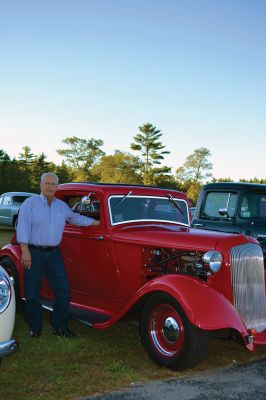 Classic Cars
Classic car enthusiasts from the area gathered Monday nights throughout the summer, riding up in their shiny antique cars and pulling up a lawn chair to sit back and reminisce about the good old days to the sounds of music from the ‘50s and ‘60s. October 12 will be the final classic car show of the year at Plumb Corner, and the biggest. There will be food, a DJ, vendors, and trophies for the top 50 car entries. Photo by Jean Perry
