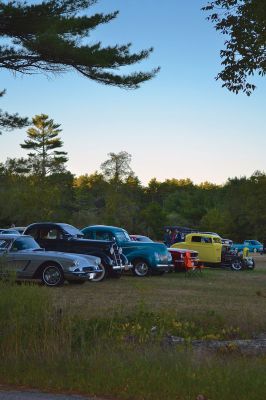 Classic Cars
Classic car enthusiasts from the area gathered Monday nights throughout the summer, riding up in their shiny antique cars and pulling up a lawn chair to sit back and reminisce about the good old days to the sounds of music from the ‘50s and ‘60s. October 12 will be the final classic car show of the year at Plumb Corner, and the biggest. There will be food, a DJ, vendors, and trophies for the top 50 car entries. Photo by Jean Perry
