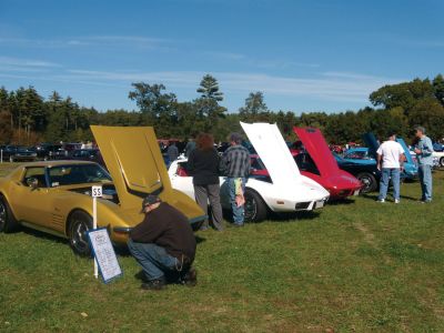 Car Show Dreams
108 cars attended the A Wish Come True car show on October 11, 2009 at Rochesters Plumb Corner. Each vehicle owner paid to attend the show, and the proceeds went to the organization, which works to grant wishes to children ages 3-18 who have been diagnosed with a life-threatening condition. Photo by Pat Aleks
