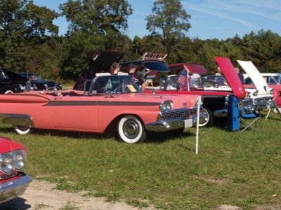 Car Show Dreams
108 cars attended the A Wish Come True car show on October 11, 2009 at Rochesters Plumb Corner. Each vehicle owner paid to attend the show, and the proceeds went to the organization, which works to grant wishes to children ages 3-18 who have been diagnosed with a life-threatening condition. Photo by Pat Aleks
