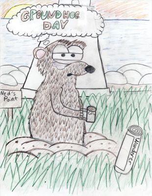 Happy Groundhog Day
2009 Groundhog Cover Contest Entry
