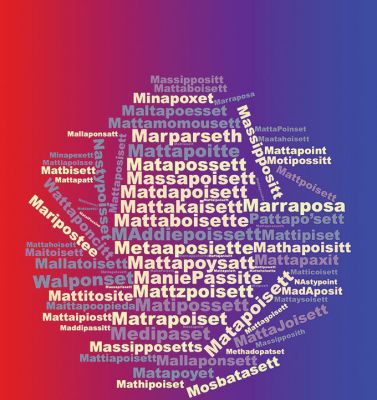 Spell that again?
 Tucked away safely inside the Town Clerk’s Office is a list of 133 ways to misspell Mattapoisett. Ellis Mendell (1834-1907), the Mattapoisett postmaster around the turn of the century, kept a list of the many ways he has seen Mattapoisett misspelled on the letters that have passed through his post office. Which one is your favorite? Cover design by Paul Lopes
